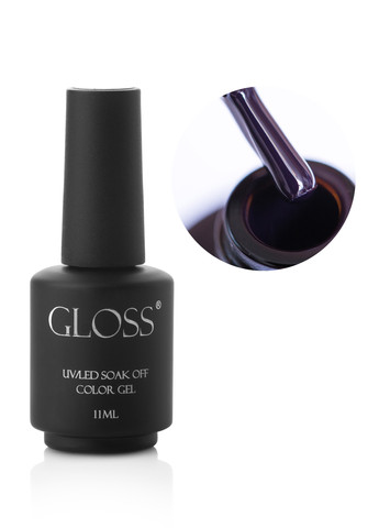 Гель-лак GLOSS 304 (темно-фіолетовий), 11 мл Gloss Company темний (269462415)