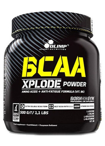Olimp Nutrition BCAA 4:1:1 Xplode Powder 500 g /100 servings/ Peach Tea Olimp Sport Nutrition (258555333)