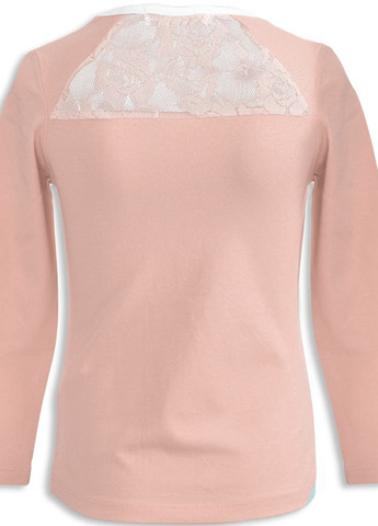 Розовая футболки батник дівчинка (005) Lemanta