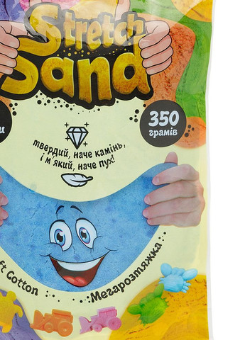 Набор для творчества - "Stretch Sand" цвет разноцветный ЦБ-00124810 Danko Toys (262973534)