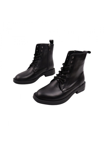 ботинки женские черные натуральная кожа SAVIO