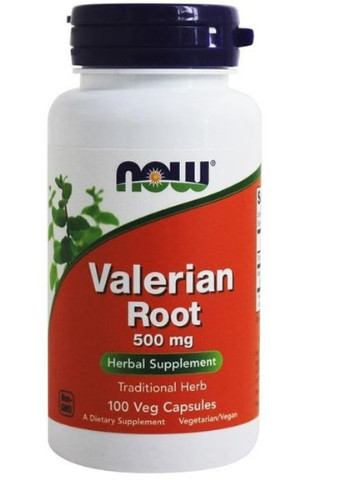 Valerian Root 500 mg 100 Veg Caps Now Foods (256725217)