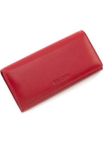 Женский кошелек на магнитах кожаный под много купюр 18,5х9 MA501-1-Red(17132) красный Marco Coverna (259752473)