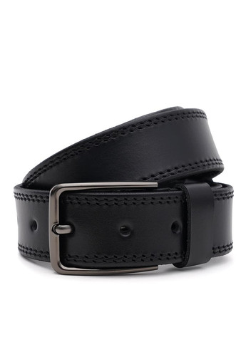 Мужской кожаный ремень 150v1fx67-black Borsa Leather (271664978)