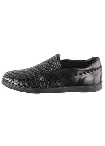 Черные мужские туфли 875331 Anemone без шнурков