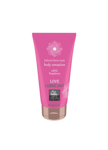 Съедобный лубрикант SHIATSU Love Малина, 75 мл Hot (257550312)