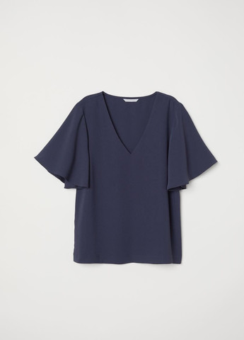 Синяя блуза H&M