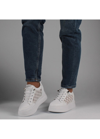 Білі осінні жіночі кросівки 198914 Buts