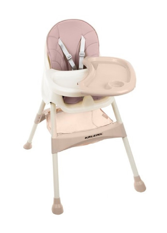Детское кресло стульчик разборное компактное для кормления детей малышей 3 в 1 с подносом (474778-Prob) Розовое Unbranded (259751616)