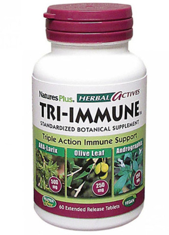 Nature's Plus Tri-Immune 60 Tabs Natures Plus (256724372)