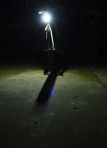 Габарит ліхтар велосипедний задній світлодіодний акумуляторний вологостійкий корпус 6 режимів 7х2х1,5 см (476263-Prob) Unbranded (278014566)