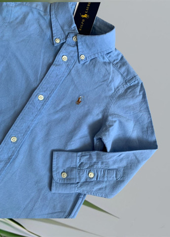 Голубой рубашка Ralph Lauren
