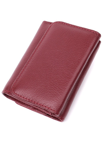 Кожаный интересный кошелек для женщин 22507 Бордовый st leather (277980553)