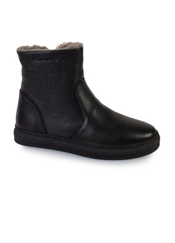 Черные повседневные зимние ботинки мужские бренда 9501115_(1) ModaMilano