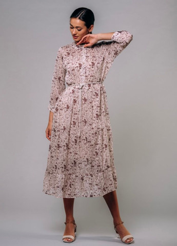 Женское демисезонное Платье оверсайз Arjen с цветочным принтом