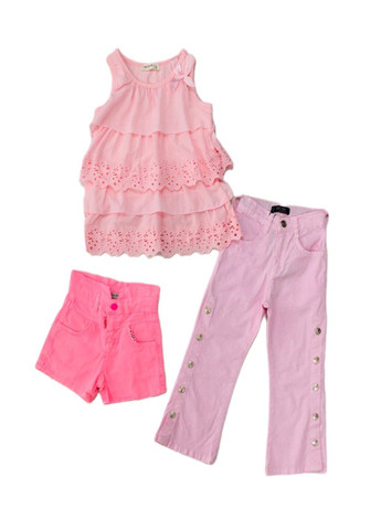 Светло-розовая блузка Breeze летняя