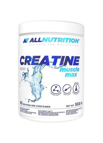 All Nutrition Creatine Muscle Max 500 g /166 servings/ Pitaya Allnutrition (258646308)