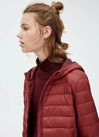 Теракотова куртка легка,теракотовий, Pull & Bear