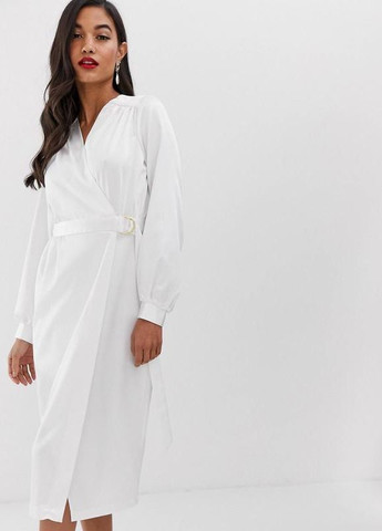 Білий біла атласна сукня Closet London