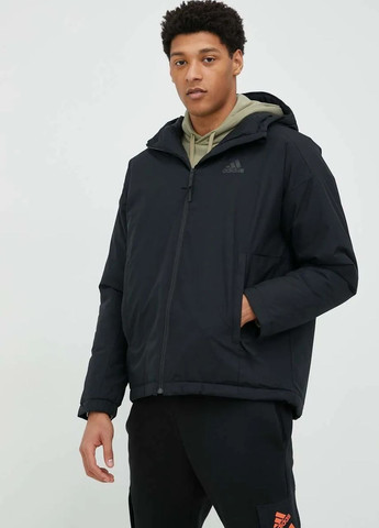 Черная мужская куртка adidas Down Jacket Traveer