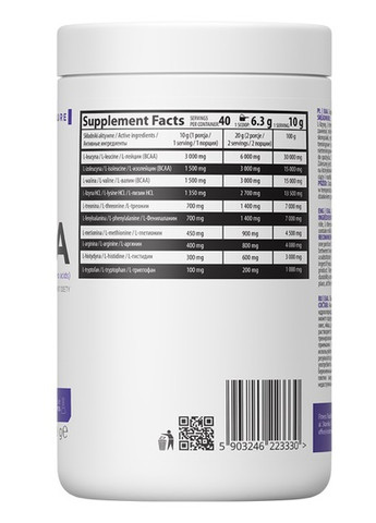 EAA 400 g /40 servings/ Grapefruit Ostrovit (258499165)