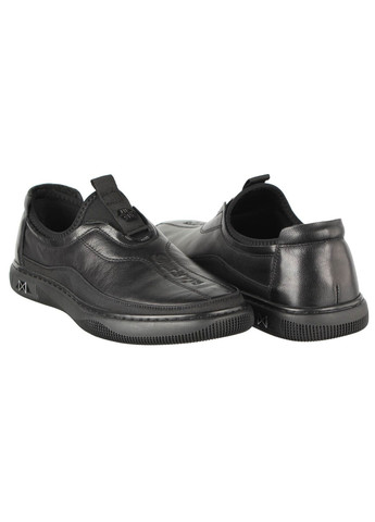 Черные мужские туфли 196496 Lifexpert без шнурков