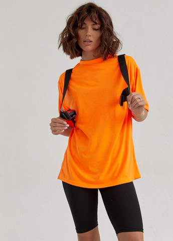 Женский велосипедный костюм с портупеей - оранжевый Lurex (262810575)
