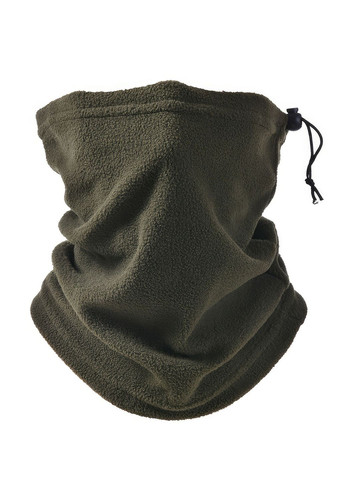 Зимний флисовый шарф бафф универсальный / хомут / тактическая шапка для ЗСУ 9019 Хаки 67484 OnePro (268375244)