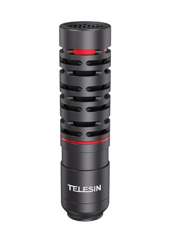 Микрофон Telesin MIC-VM02 компактный алюминиевый для фото видео камер телефонов 20х80 мм (474072-Prob) Unbranded (257267668)