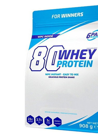 80 Whey Protein 908 g /30 servings/ Wafer 6PAK Nutrition (258512106)