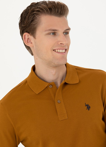 Свитшот мужской U.S. Polo Assn. - крой коричневый - (275334850)