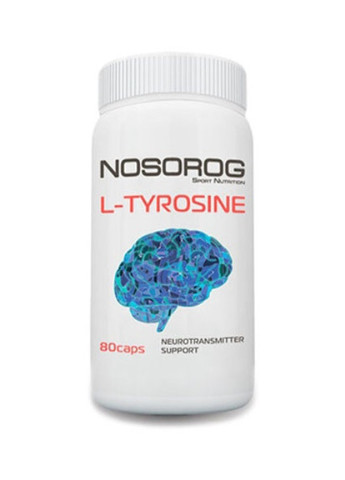 L-Tyrosine 80 Caps Nosorog Nutrition (256724875)