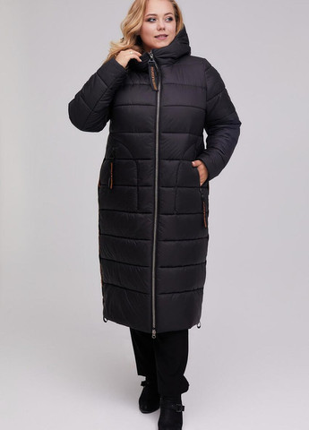 Чорне зимнє Зимова жіноча куртка DIMODA