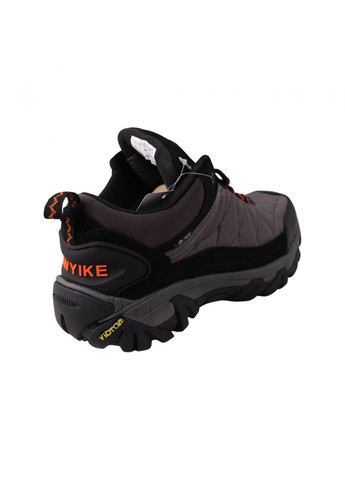 Серые кроссовки мужские серые текстиль Yike 7-23DK