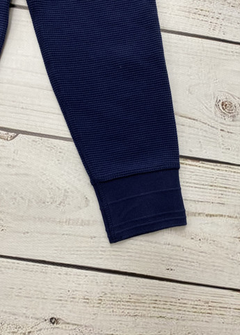 Темно-синий демисезонный мужской пуловер с вафельной текстурой Calvin Klein 41Q9024-417