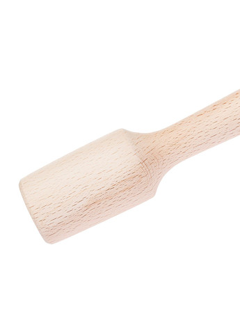 Макогон товкушка картоплем'ялка фігурна маленька дерев'яна 20 см Woodly (260391056)