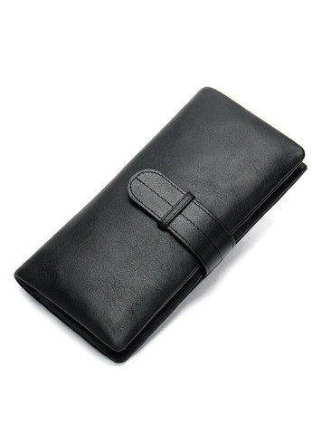 Чоловічий гаманець з натуральної шкіри 14913 Чорний Vintage (262891789)