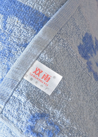 Let's Shop рушник кухонний махровий блакитного кольору однотонний блакитний виробництво - Китай