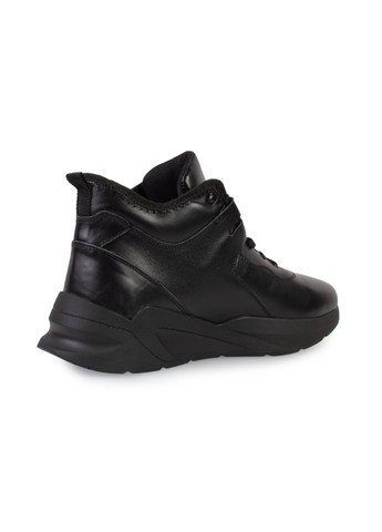 Черные зимние кроссовки мужские бренда 9501138_(1) ModaMilano