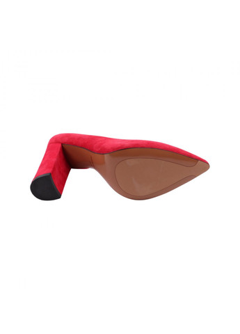 Туфлі жіночі червоні натуральна замша Anemone 206-22dt (257440046)