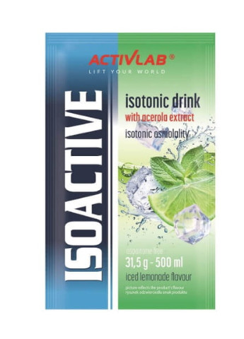 Изотонический напиток Iso Active 31.5g 1sachet (Lemonad frozen) ActivLab (256979564)