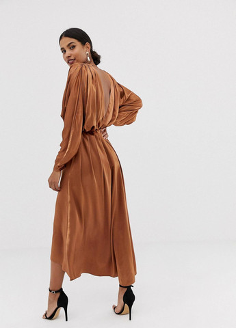 Светло-коричневое сукня Asos
