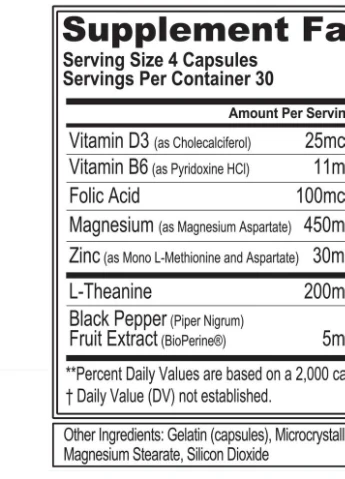 Комплекс вітамінів для відновлення та сну Z-Matrix, Recovery & Sleep Complex, 240 Capsules EVLution Nutrition (256979554)