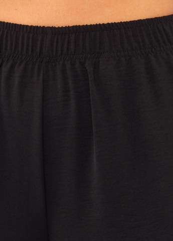Женский костюм из креп жатки рубашка и шорты Чёрный Maybel (258818686)