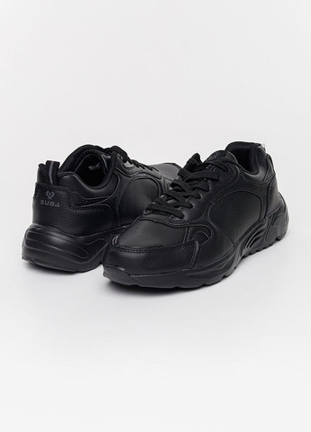 Черные демисезонные мужские кроссовки цвет черный цб-00228616 Suba