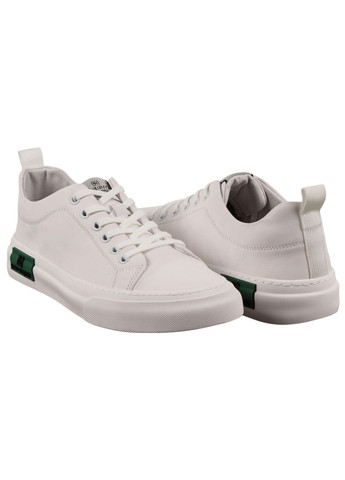 Белые демисезонные мужские кроссовки 198975 Fabio Moretti