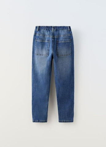 Синие демисезонные джинсы для мальчика 9323 122 см синий 69877 Zara
