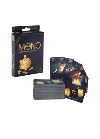 Карткова гра "Mono" колір різнокольоровий ЦБ-00134230 Strateg (259464901)