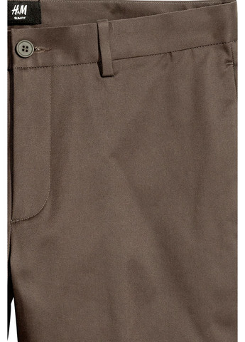 Темно-зеленые брюки H&M