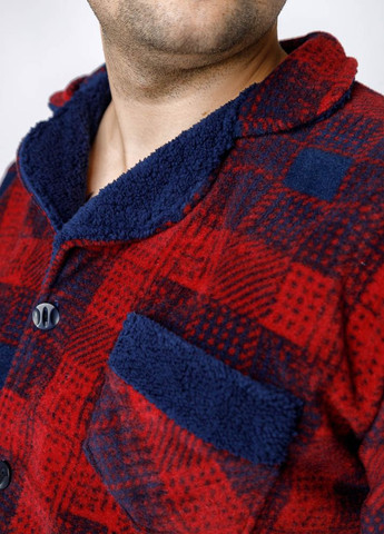 Чоловіча піжама колір червоний ЦБ-00234328 LINDROS (269237016)